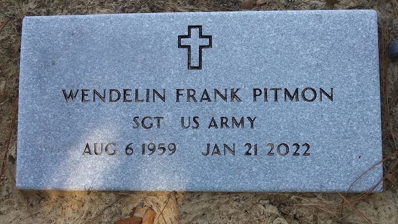 Headstone for Pitmon, Wendelin Frank